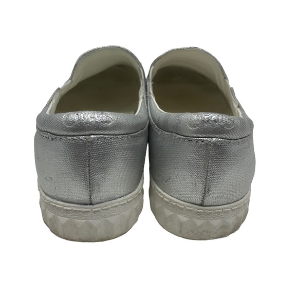 Circus by Sam Edelman Silver Alligator “Later” Slip-Ons Women’s Casual Sneakers - Picture 4 of 9